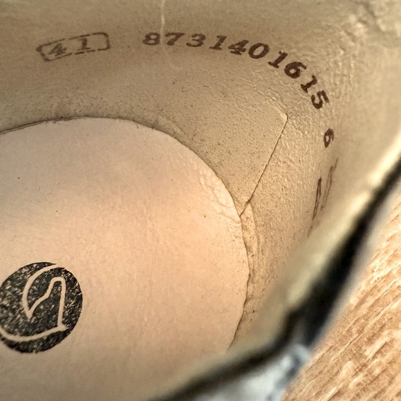 Remonte Women's Kennya Lasser Cut Gray Silver Lace Up Oxford size 41 - Picture 10 of 12